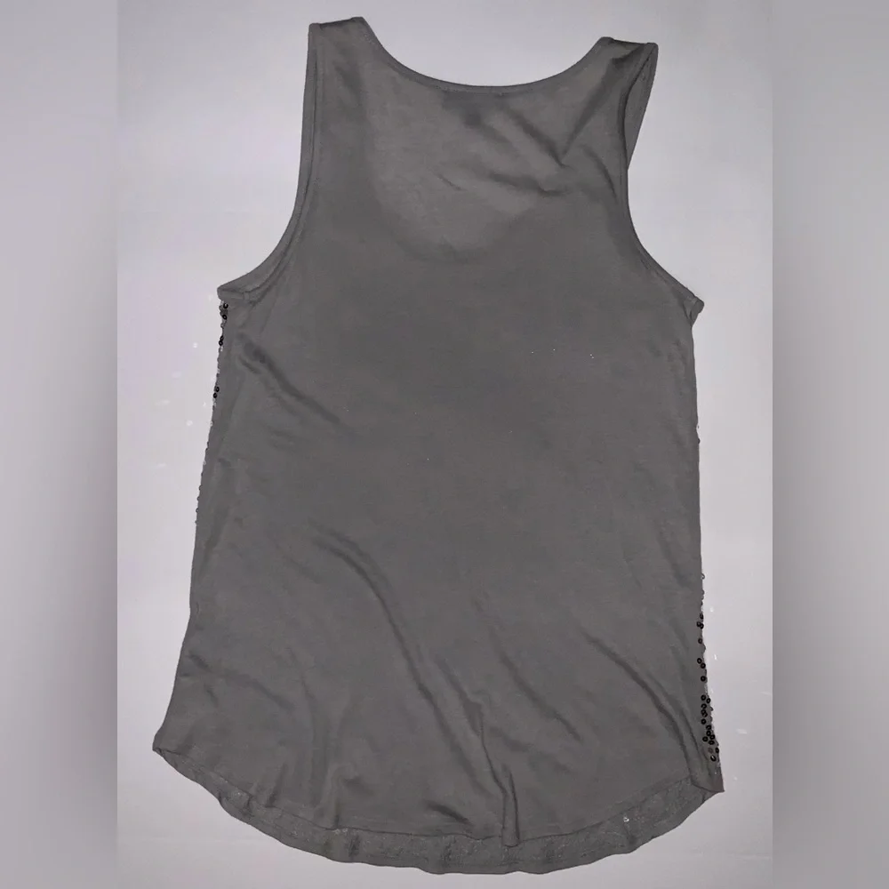 VIVIENNE by Vivienne Tam silver sequin tank top - Picture 3 of 5